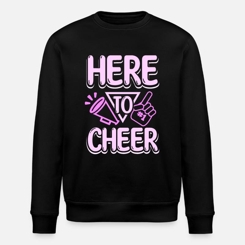 Ici pour applaudir - Sweat bio ROLLER Stanley/Stella Unisexe - noir