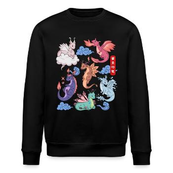 Flight of Dragons Mignon Élémentaire Mythique - Sweat bio ROLLER Stanley/Stella Unisexe - noir - Devant - Nik (191cm)
