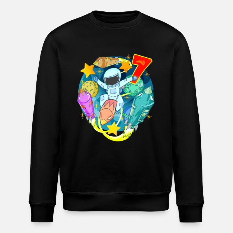 7 ans anniversaire - Sweat bio ROLLER Stanley/Stella Unisexe - noir