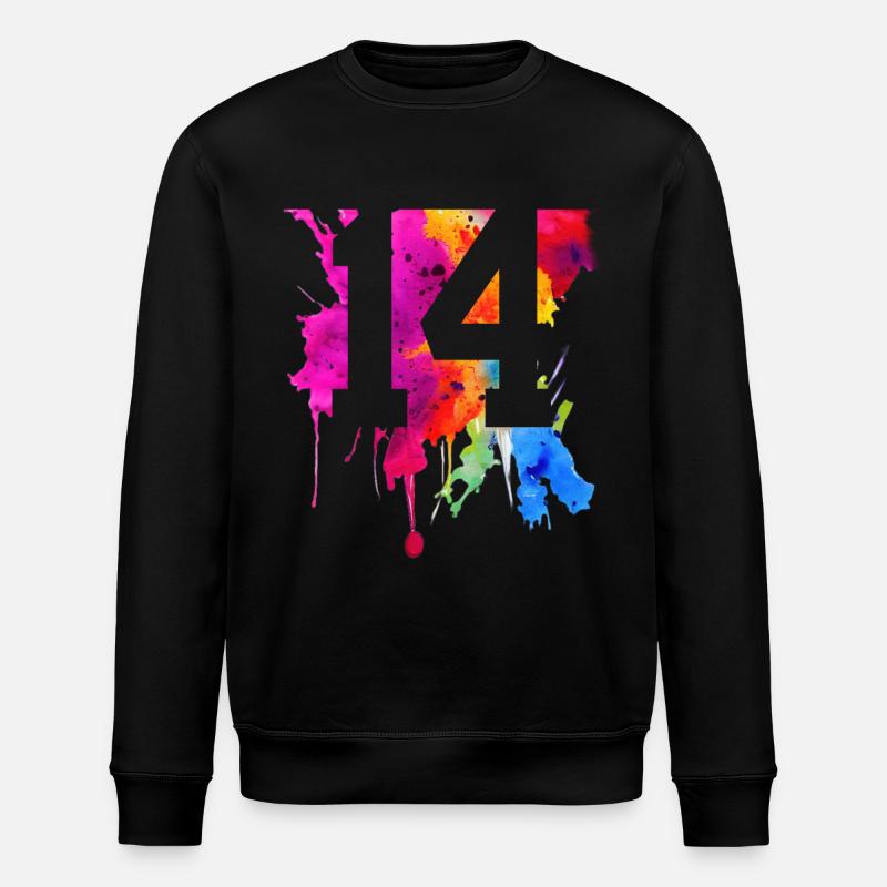 14 ANS 14E ANNIVERSAIRE - Sweat bio ROLLER Stanley/Stella Unisexe - noir