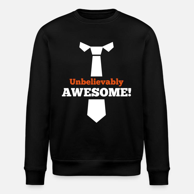 Cravate - Sweat bio ROLLER Stanley/Stella Unisexe - noir