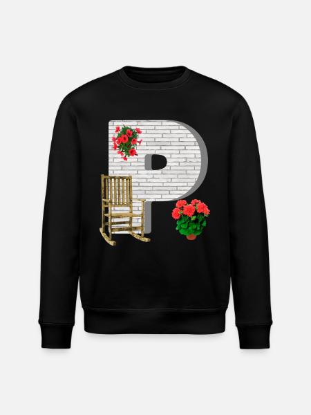 garden p - Stanley/Stella ROLLER Unisex Organic Sweatshirt - black