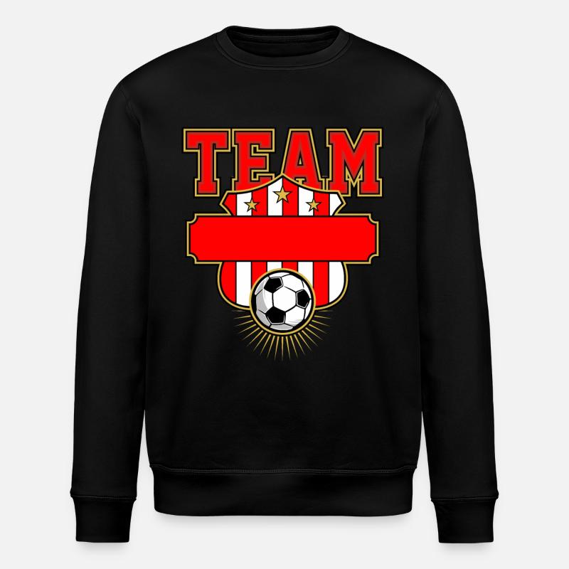 Football d’équipe - Sweat bio ROLLER Stanley/Stella Unisexe - noir