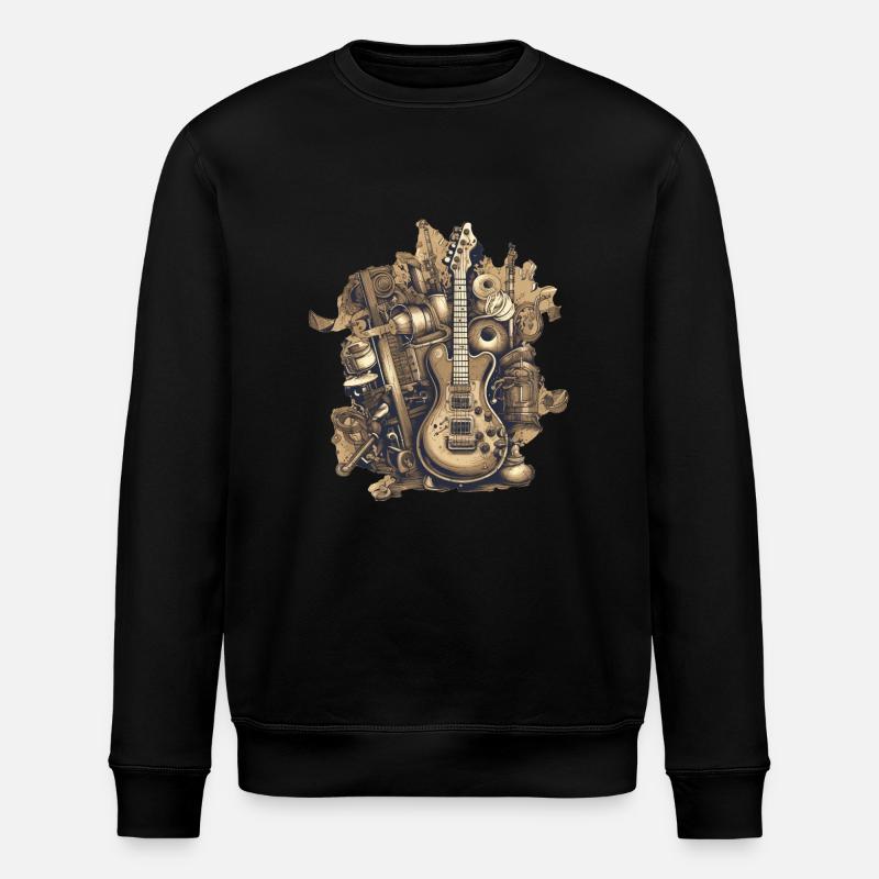 Instruments de musique - Sweat bio ROLLER Stanley/Stella Unisexe - noir