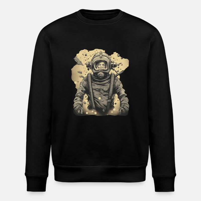 Taucher - Stanley/Stella Unisex Bio-Sweatshirt ROLLER - Schwarz