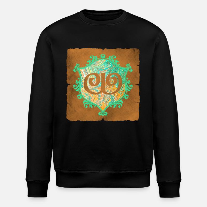 E 36 W - Stanley/Stella ROLLER Unisex Organic Sweatshirt - black