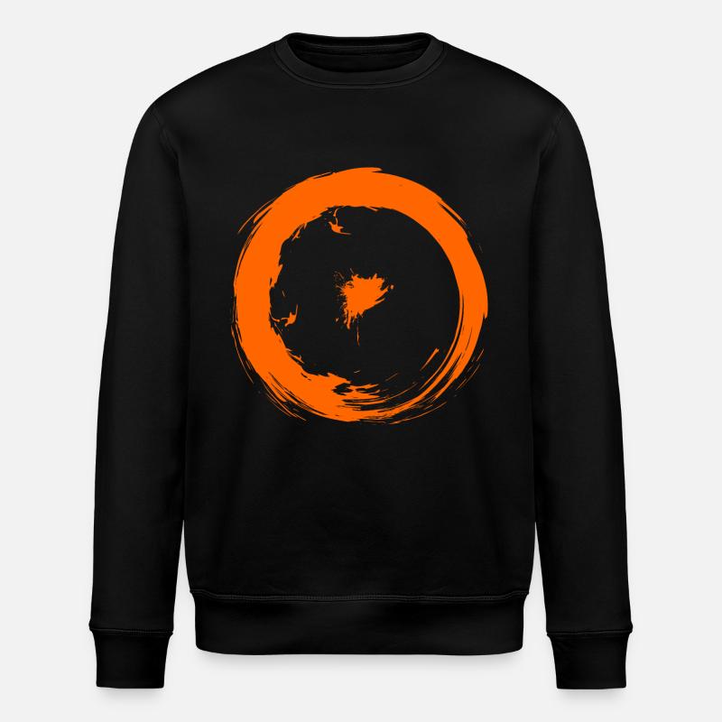 Astronomische Symbole Sonne - Stanley/Stella Unisex Bio-Sweatshirt ROLLER - Schwarz