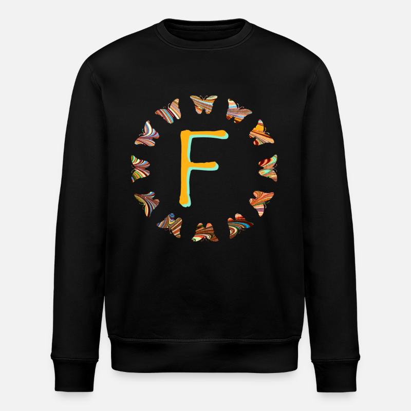 Papillons E 56 F - Sweat bio ROLLER Stanley/Stella Unisexe - noir