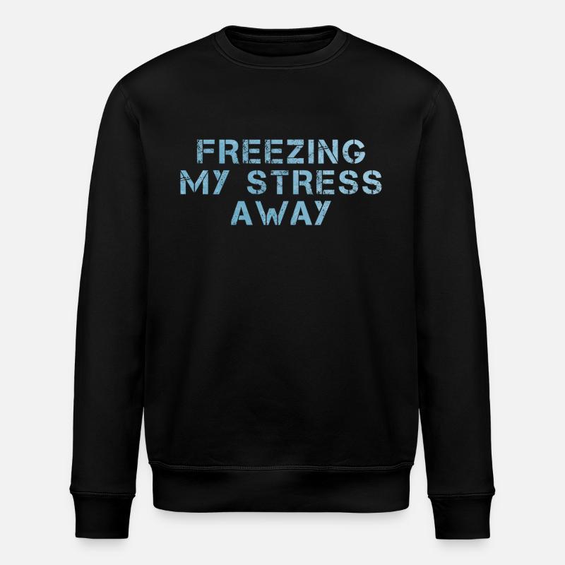 Geler mon stress - Sweat bio ROLLER Stanley/Stella Unisexe - noir