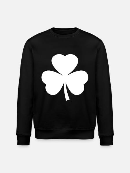 cloverleaf - Stanley/Stella ROLLER Unisex Organic Sweatshirt - black