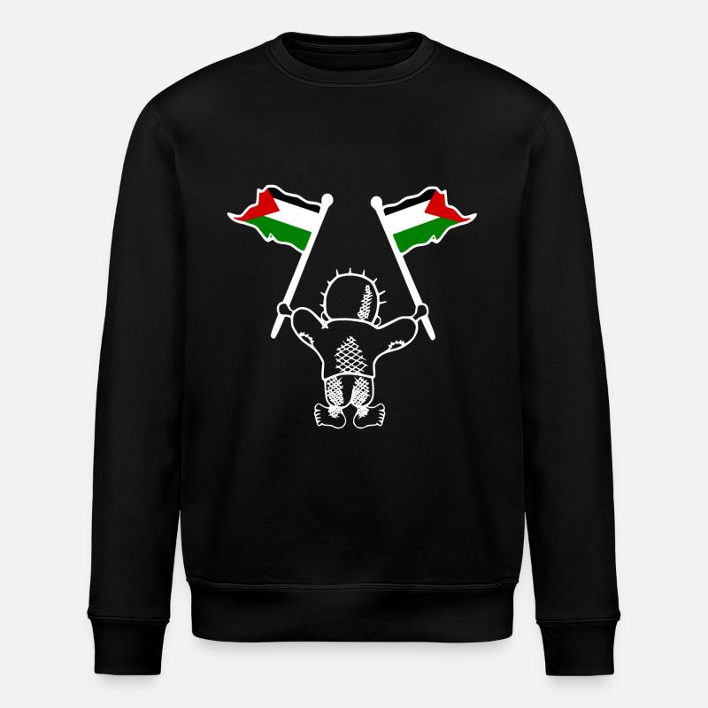 Free palestine handala - Sweat bio ROLLER Stanley/Stella Unisexe - noir