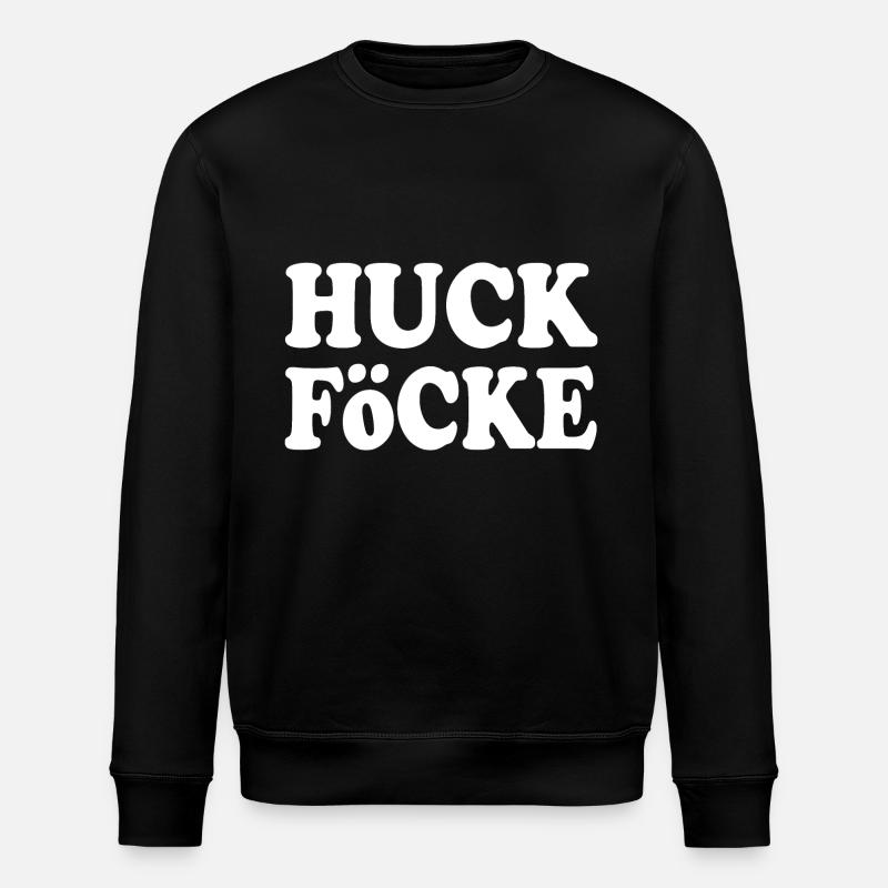 huck föcke - Stanley/Stella Unisex Bio-Sweatshirt ROLLER - Schwarz