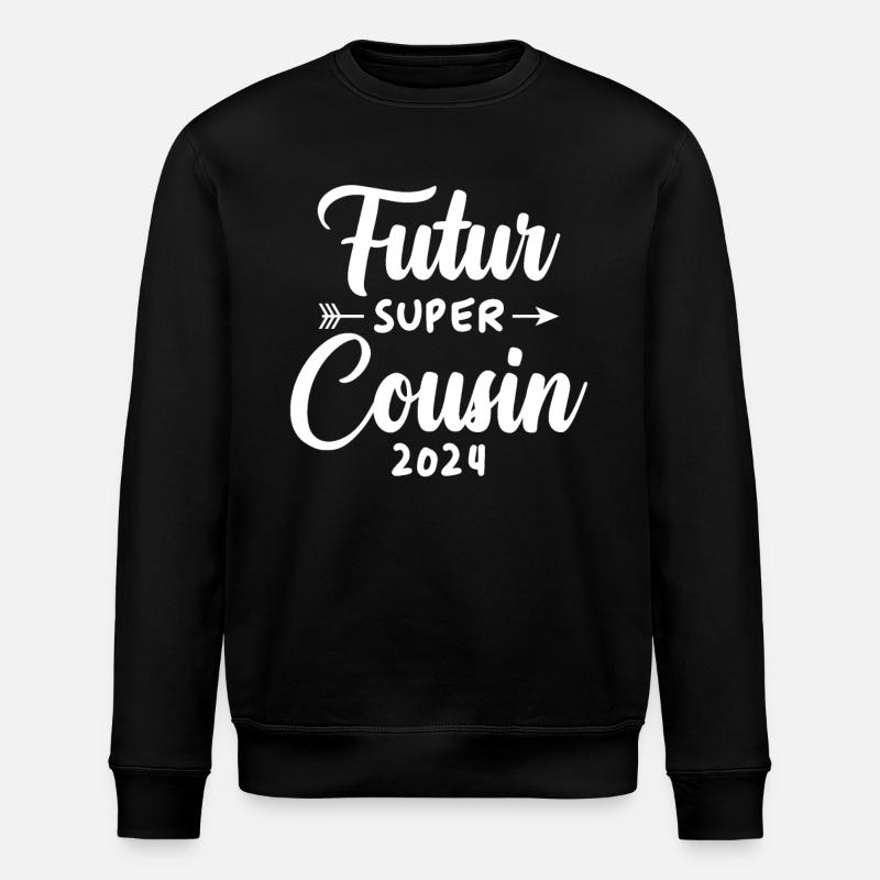 Futur super cousin 2024 - Sweat bio ROLLER Stanley/Stella Unisexe - noir