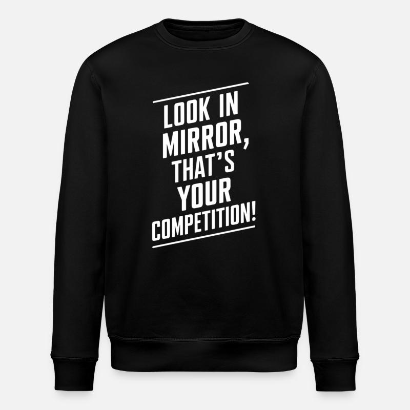 Miroir Miroir Citation de motivation - Sweat bio ROLLER Stanley/Stella Unisexe - noir