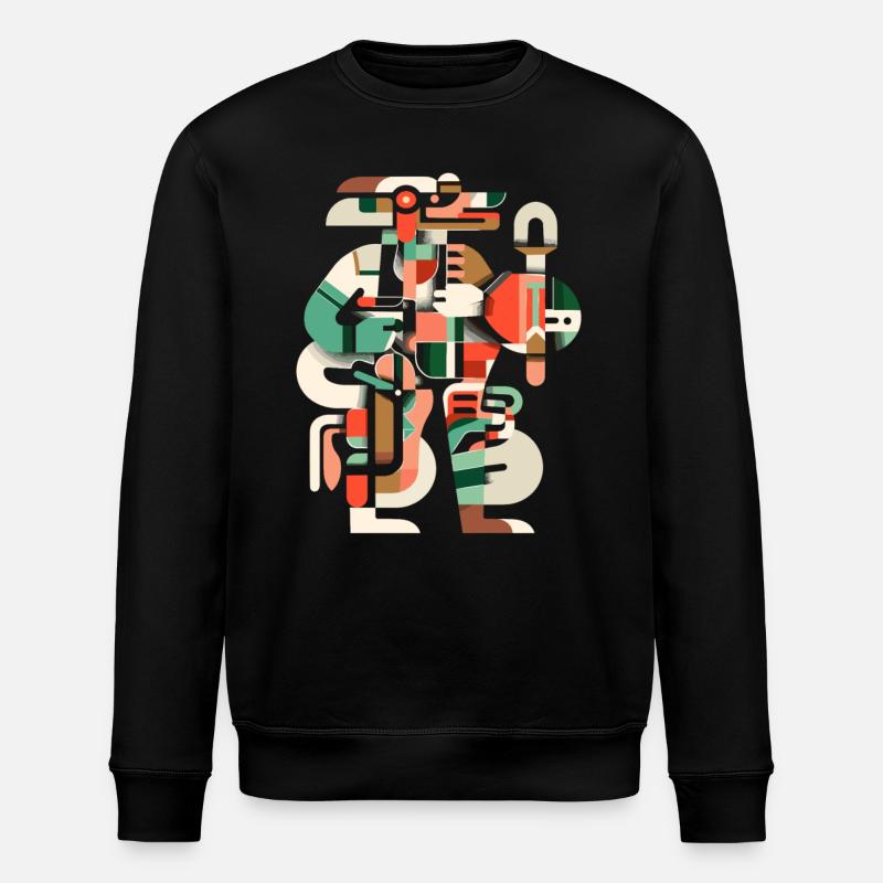 Dieu Maya Mythologie Maya Itzamna - Sweat bio ROLLER Stanley/Stella Unisexe - noir
