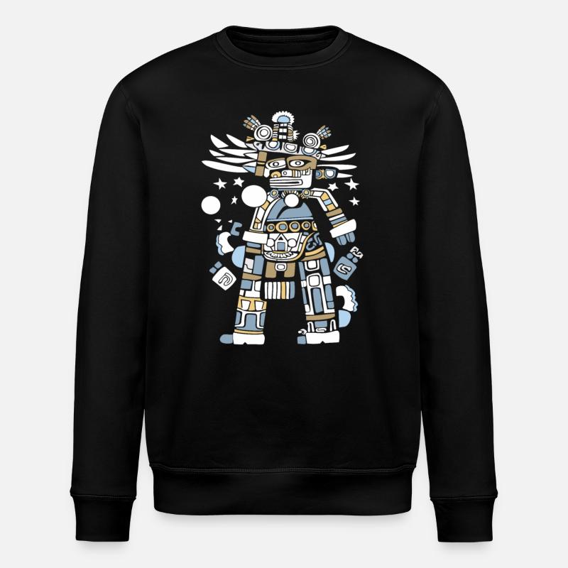 Dieu Maya Mythologie Maya Itzamna - Sweat bio ROLLER Stanley/Stella Unisexe - noir