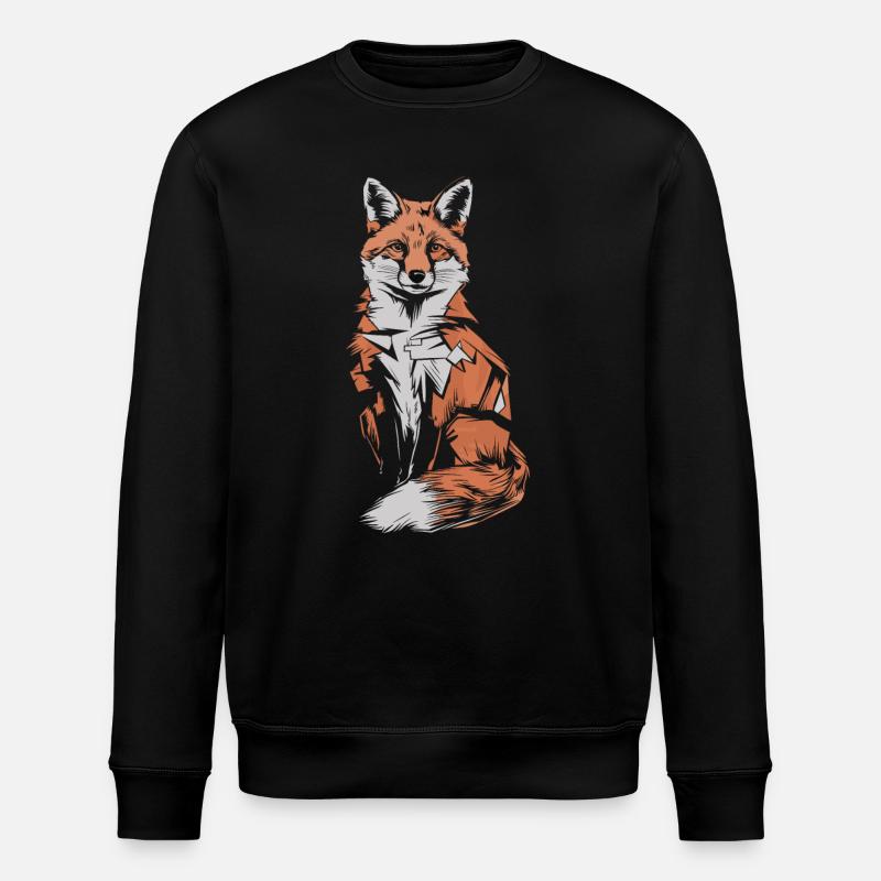 Fuchs Design artistique avec style - Sweat bio ROLLER Stanley/Stella Unisexe - noir