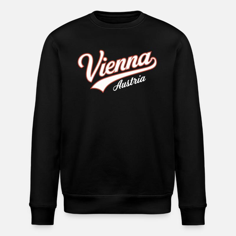 Vienne, Autriche, Souvenir - Sweat bio ROLLER Stanley/Stella Unisexe - noir