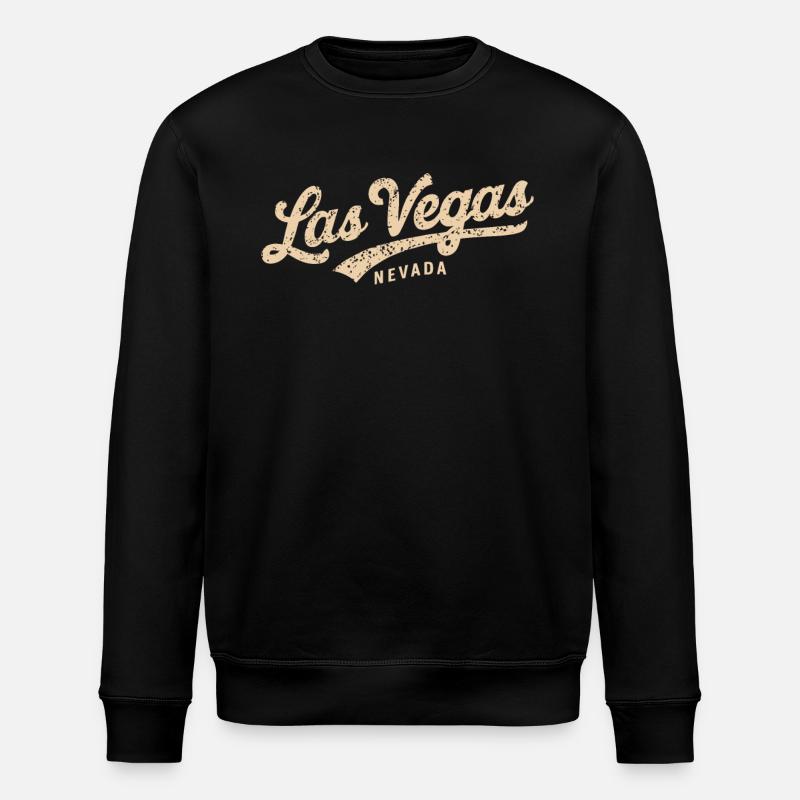 Las Vegas, Nevada, Souvenir - Sweat bio ROLLER Stanley/Stella Unisexe - noir