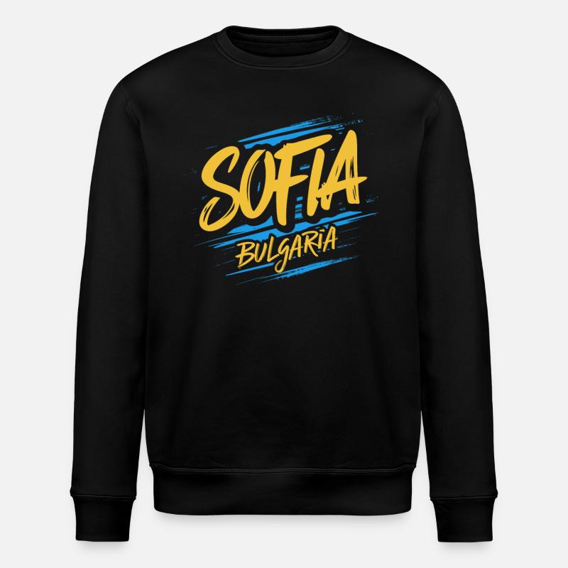 Souvenir de Sofia Bulgarie - Sweat bio ROLLER Stanley/Stella Unisexe - noir