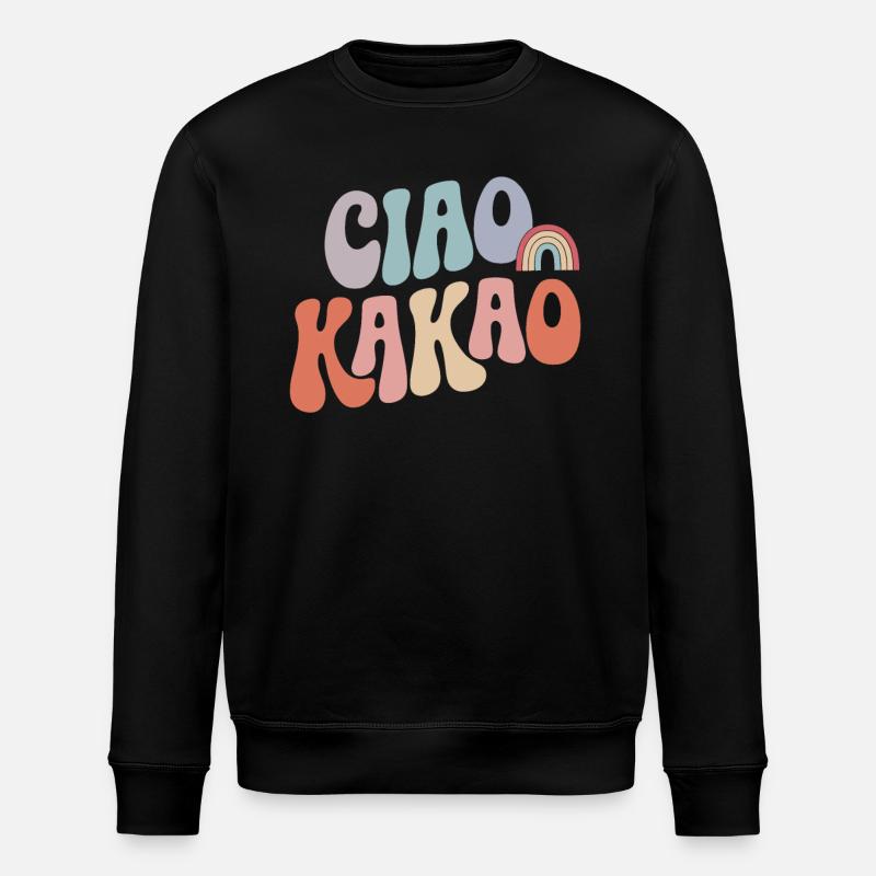 Ciao Cacao - Sweat bio ROLLER Stanley/Stella Unisexe - noir