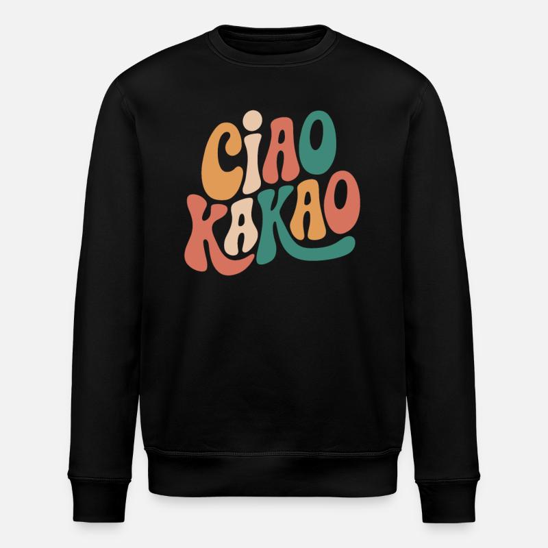 Ciao Cacao - Sweat bio ROLLER Stanley/Stella Unisexe - noir