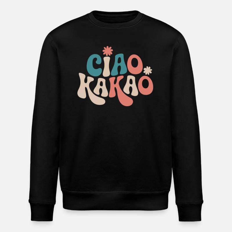 Ciao Kakao - Stanley/Stella Unisex Bio-Sweatshirt ROLLER - Schwarz