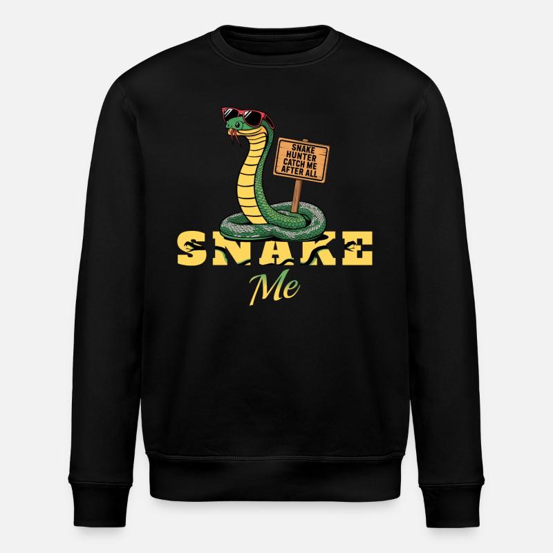 Chasseur de serpents, attrapez-moi ! - Sweat bio ROLLER Stanley/Stella Unisexe - noir