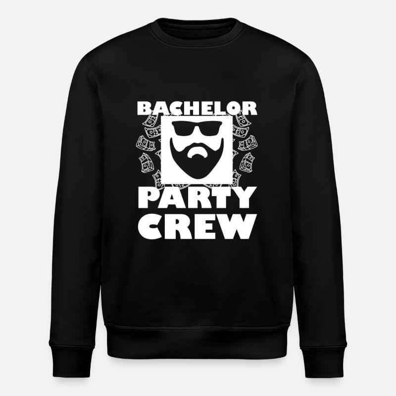 Bachelor - Stanley/Stella ROLLER Unisex Organic Sweatshirt - black