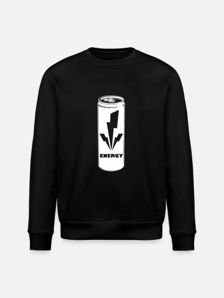 Energy Drink - Stanley/Stella ROLLER Unisex Organic Sweatshirt - black