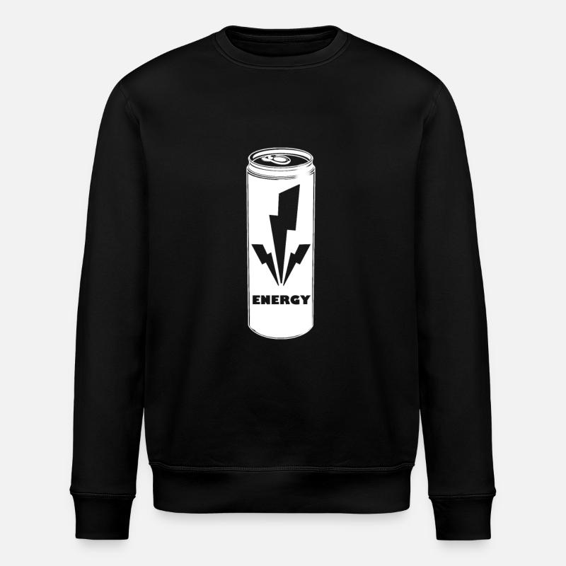Energy Drink - Stanley/Stella ROLLER Unisex Organic Sweatshirt - black