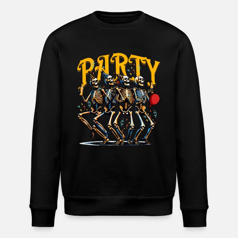 PARTY - Stanley/Stella Unisex Bio-Sweatshirt ROLLER - Schwarz