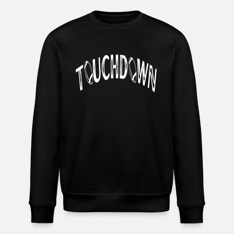 Touchdown - Stanley/Stella ROLLER Unisex Organic Sweatshirt - black