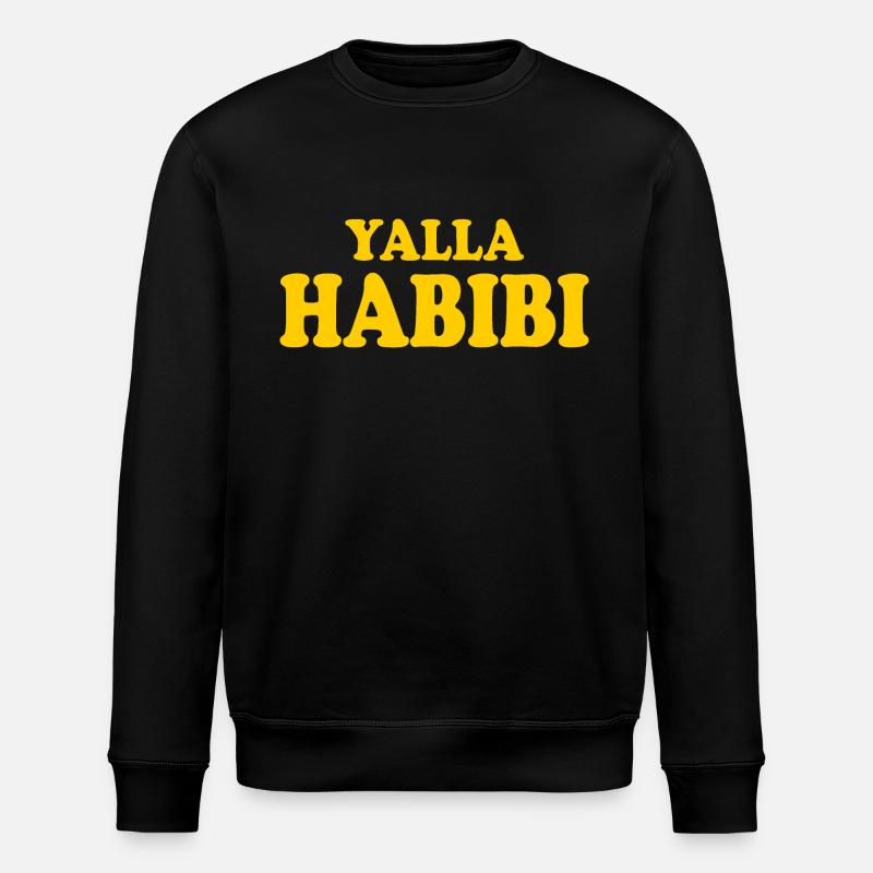 Yalla habibi - Stanley/Stella ROLLER Unisex Organic Sweatshirt - black