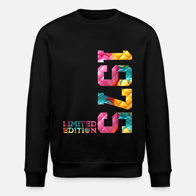 51E ANNIVERSAIRE ÉDITION LIMITÉE 1975 - Sweat bio ROLLER Stanley/Stella Unisexe - noir