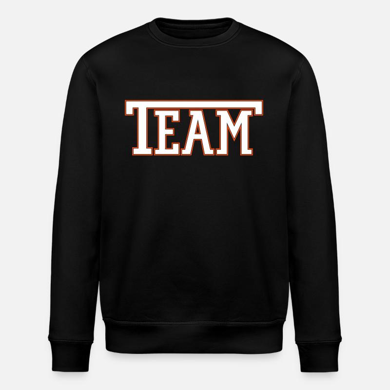 Team Font - Sweat bio ROLLER Stanley/Stella Unisexe - noir