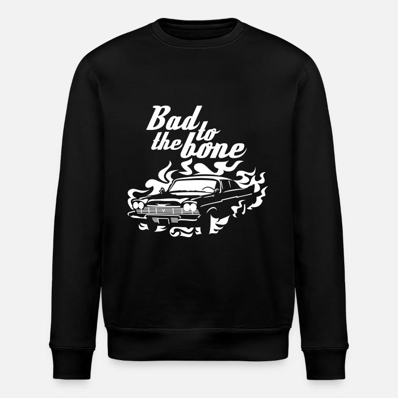 Mauvais jusqu’à l’os - Sweat bio ROLLER Stanley/Stella Unisexe - noir