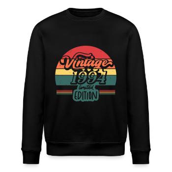 Vintage 1994 Limited edition - Sweat bio ROLLER Stanley/Stella Unisexe - noir - Devant - Nik (191cm)
