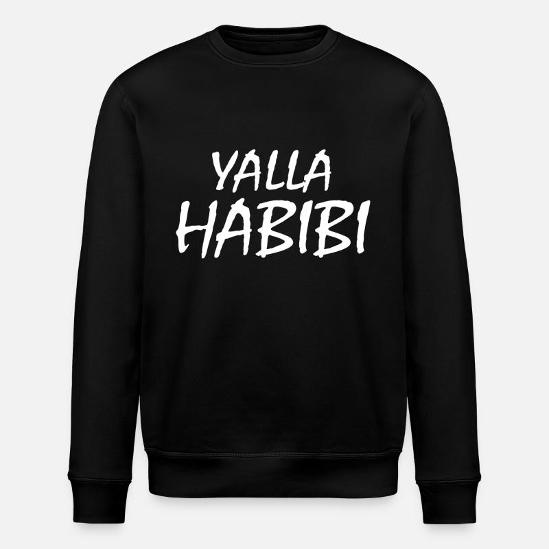 Yalla habibi - Stanley/Stella ROLLER Unisex Organic Sweatshirt - black