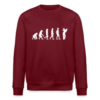 Evolution Golf - Stanley/Stella Unisex Bio-Sweatshirt ROLLER - Burgunderrot - Vorne - Nik (191cm)