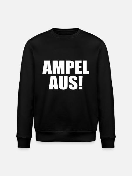Ampel aus - Stanley/Stella Unisex Bio-Sweatshirt ROLLER - Schwarz