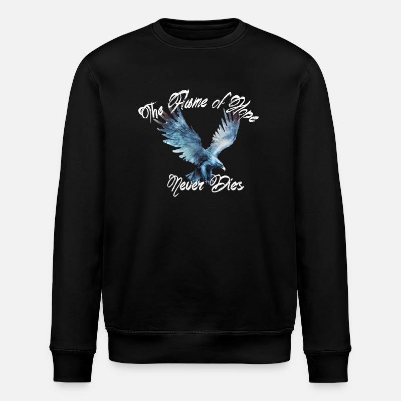 Phönix Feuervogel - Stanley/Stella Unisex Bio-Sweatshirt ROLLER - Schwarz
