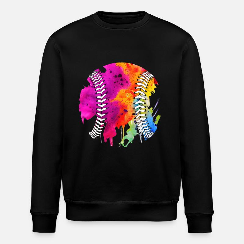 Joueur de baseball Baseball - Sweat bio ROLLER Stanley/Stella Unisexe - noir