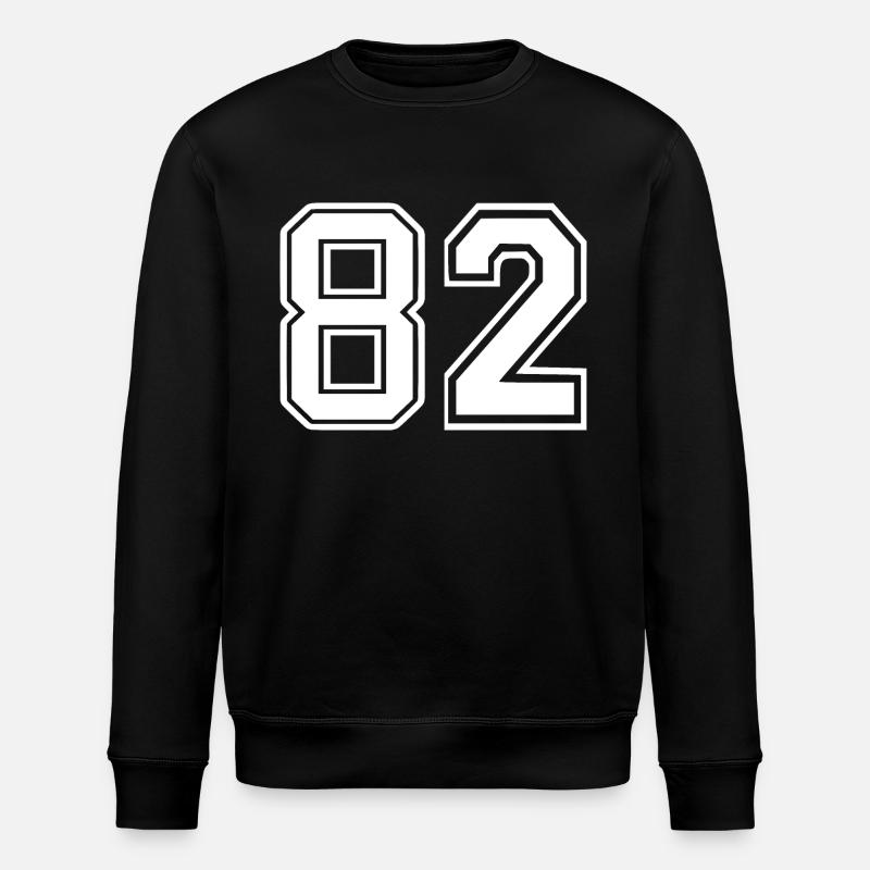 82 - Stanley/Stella ROLLER Unisex Organic Sweatshirt - black