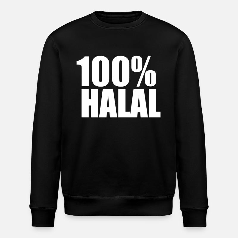 Halal - Sweat bio ROLLER Stanley/Stella Unisexe - noir
