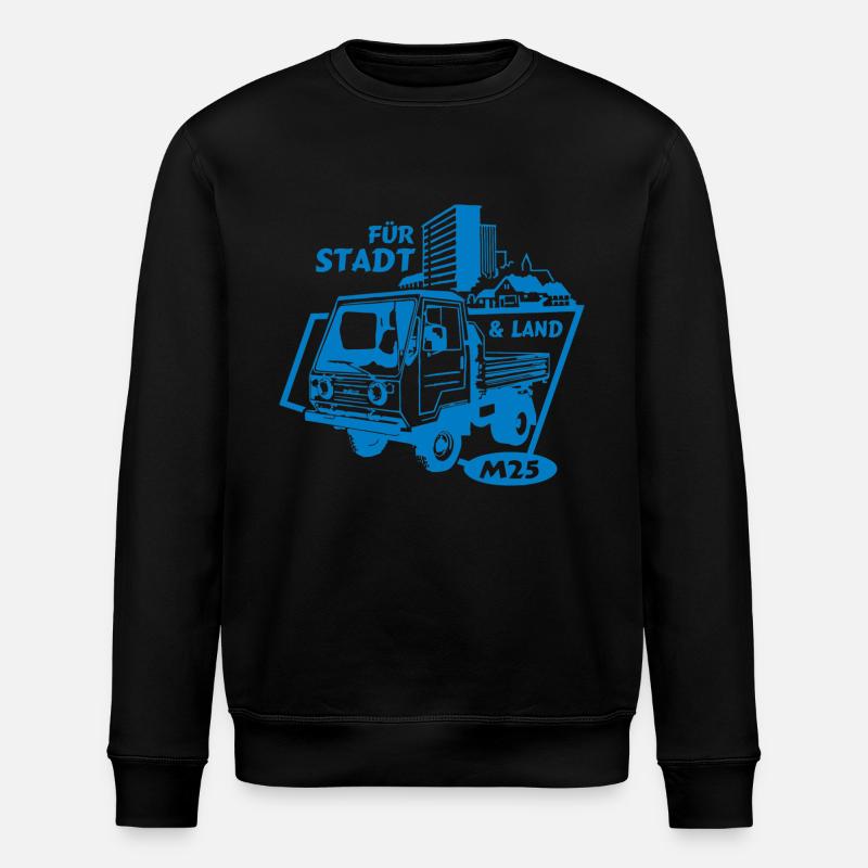 Multicar M25 - Stanley/Stella Unisex Bio-Sweatshirt ROLLER - Schwarz