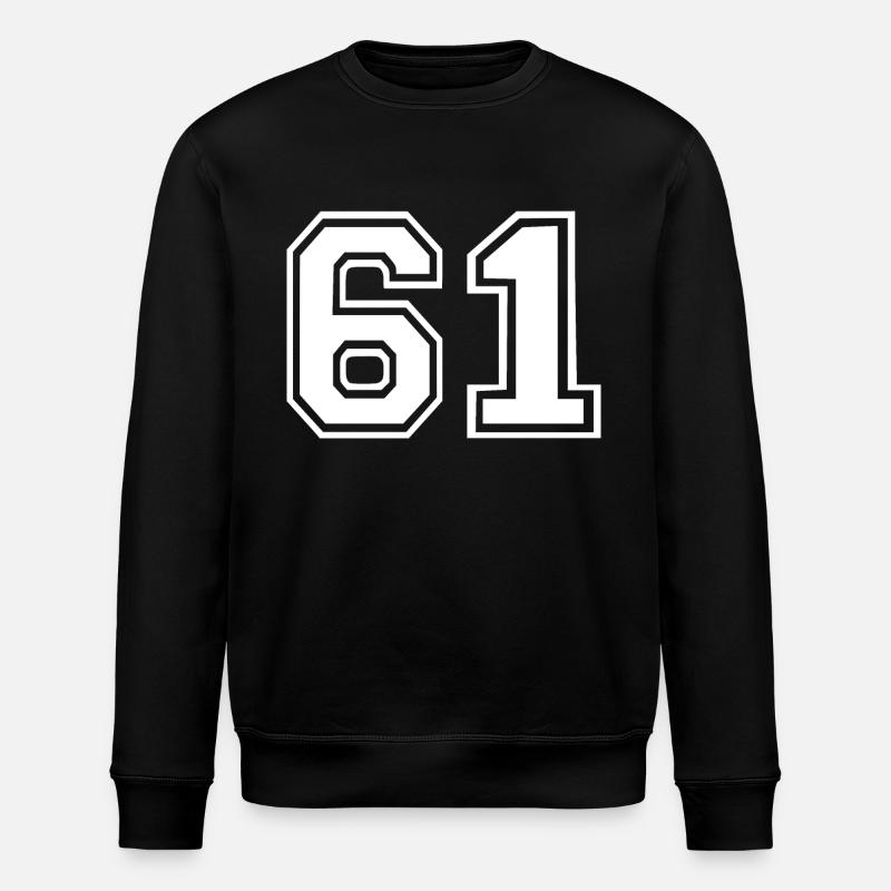 61 - Stanley/Stella ROLLER Unisex Organic Sweatshirt - black