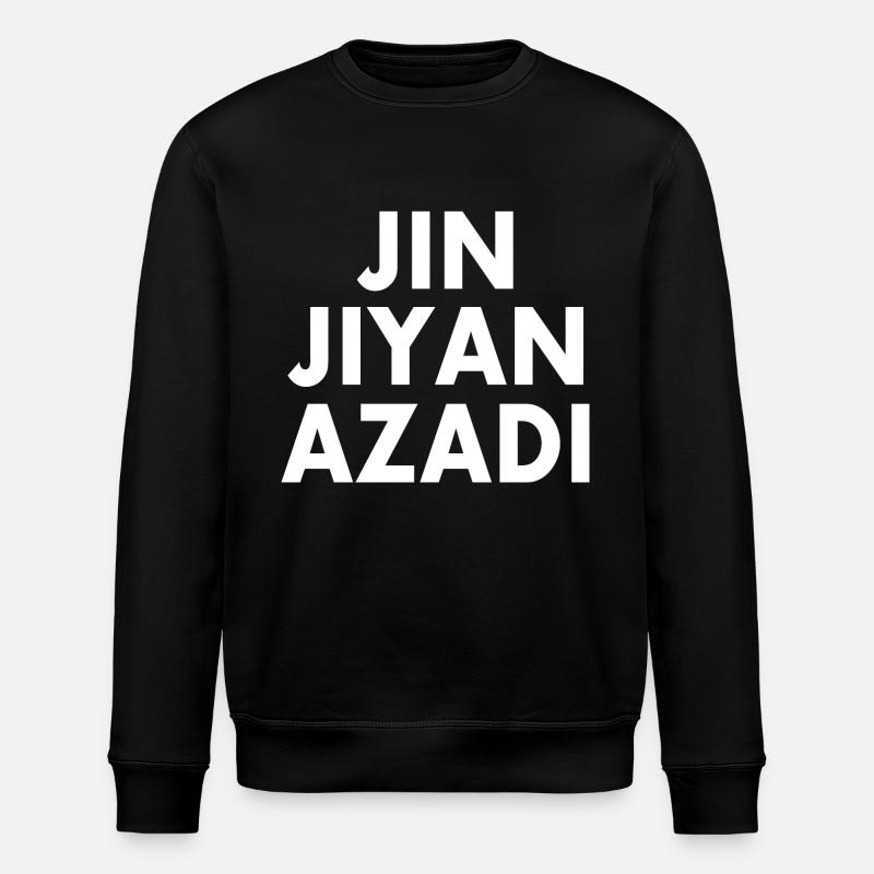jin jiyan azadi - Sweat bio ROLLER Stanley/Stella Unisexe - noir