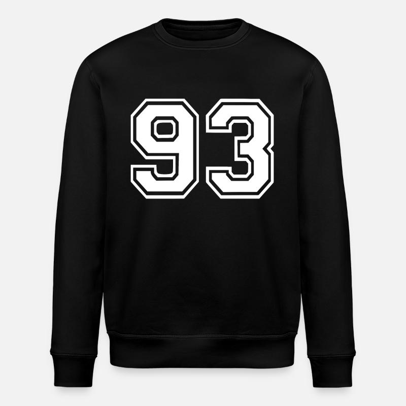 93 - Stanley/Stella ROLLER Unisex Organic Sweatshirt - black