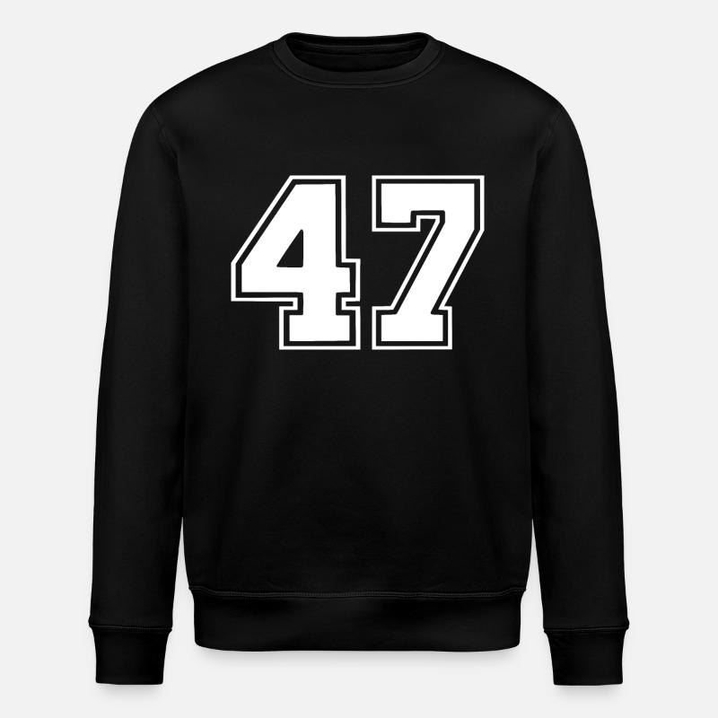 47 - Stanley/Stella ROLLER Unisex Organic Sweatshirt - black